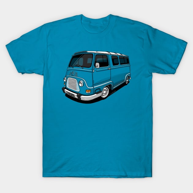 The classic and lovely french van T-Shirt by jaagdesign